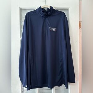 Port Authority Men’s 3XL Champlin’s Marina Block Island Quarter Zip Pullover